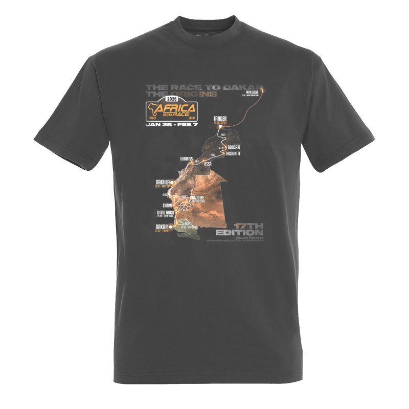 T-shirt GRIS Parcours 2026